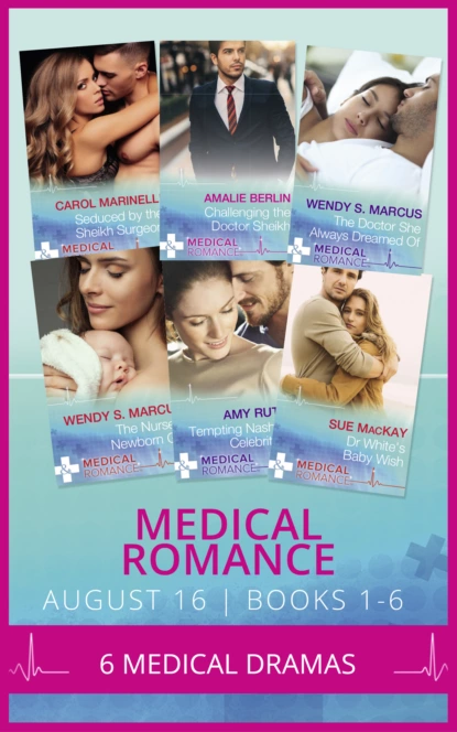 Обложка книги Medical Romance August 2016 Books 1-6, Sue MacKay