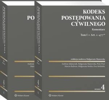 Ewa Stefańska - Kodeks postępowania cywilnego. Komentarz