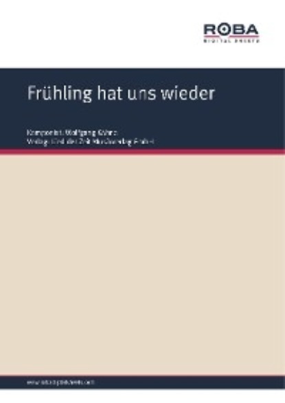 Wolfgang Kähne - Frühling hat uns wieder