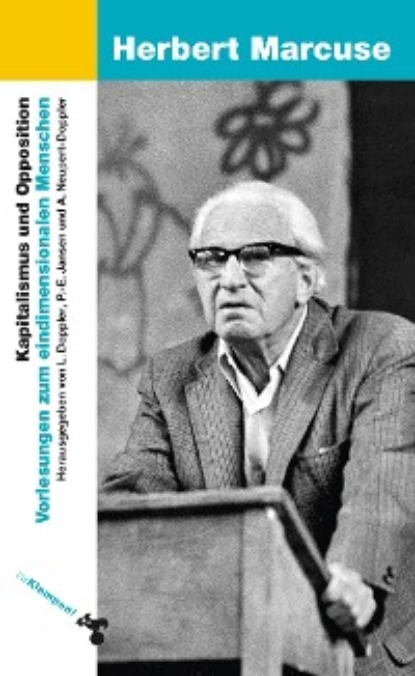 Обложка книги Kapitalismus und Opposition, Herbert Marcuse