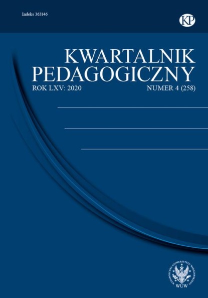 

Kwartalnik Pedagogiczny 2020/4 (258)