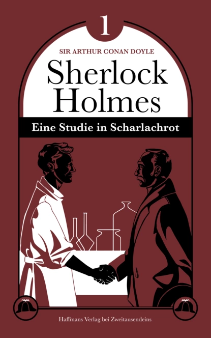 Обложка книги Eine Studie in Scharlachrot, Sir Arthur Conan Doyle