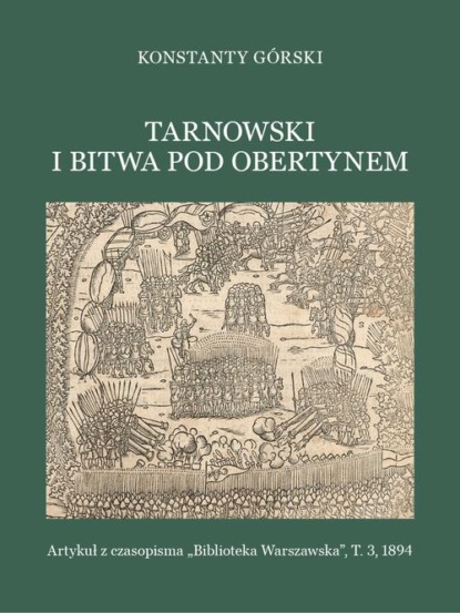 

Tarnowski i bitwa pod Obertynem