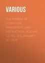 The Mirror of Literature, Amusement, and Instruction. Volume 13, No. 351, January 10, 1829