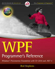 WPF Programmer\'s Reference
